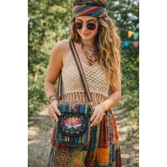 flower passport bag